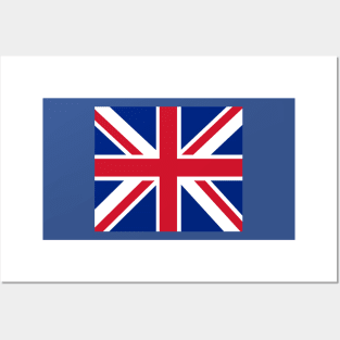 United Kingdom flag Posters and Art